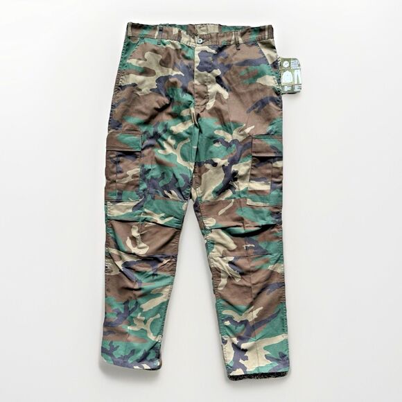 Rothco Woodland Camo Tactical BDU Pants size L 35-39" Style 7941 - Picture 2 of 6